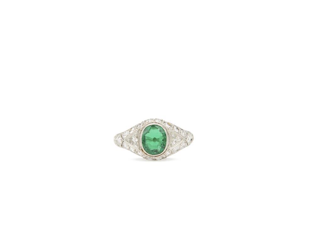 PLATINUM EMERALD AND DIAMOND 367d36