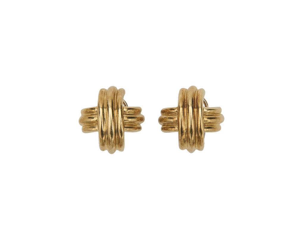 TIFFANY & CO. 18K GOLD "X COLLECTION"