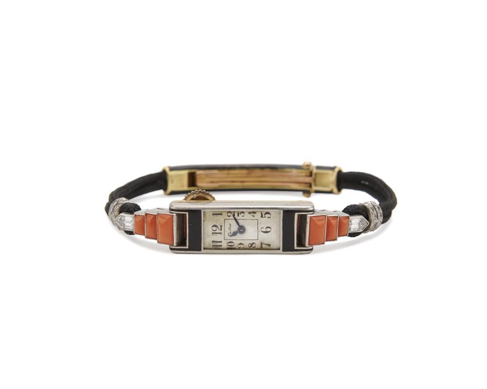 CARTIER PLATINUM GOLD CORAL  367d6e