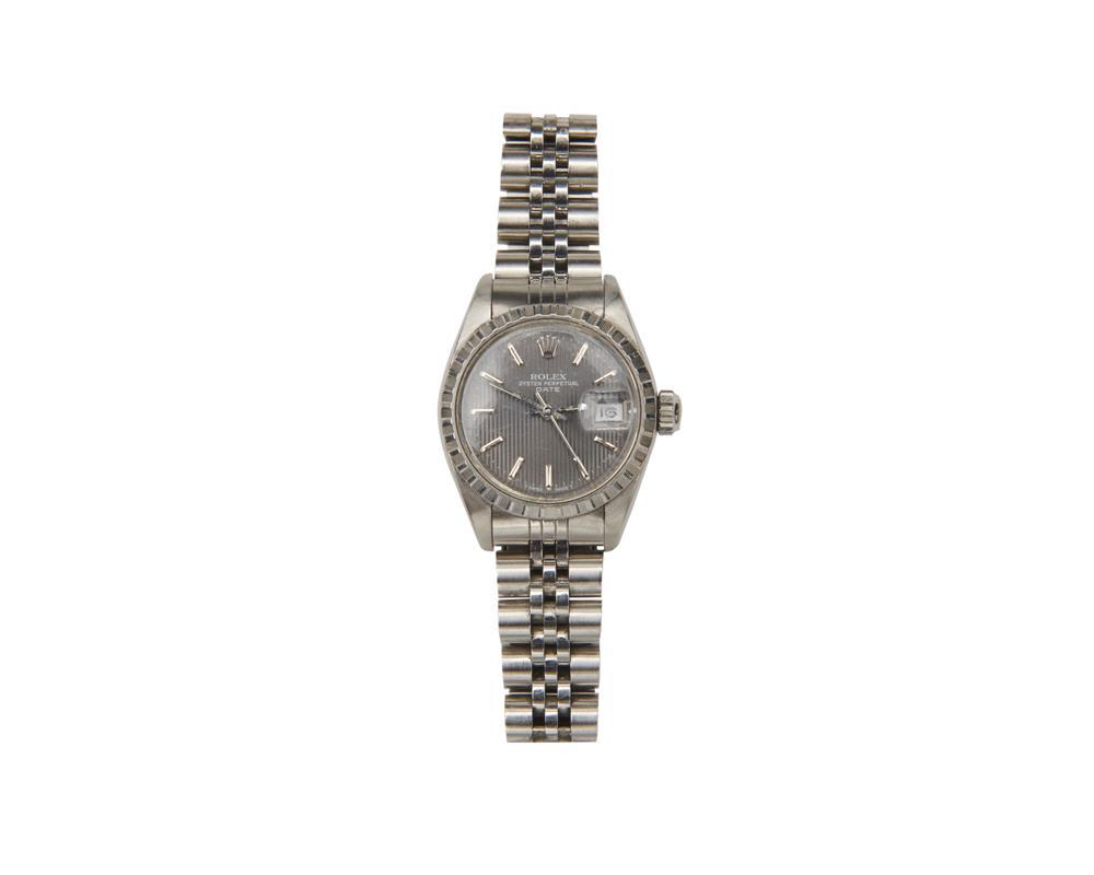 ROLEX LADIES STAINLESS STEEL OYSTER