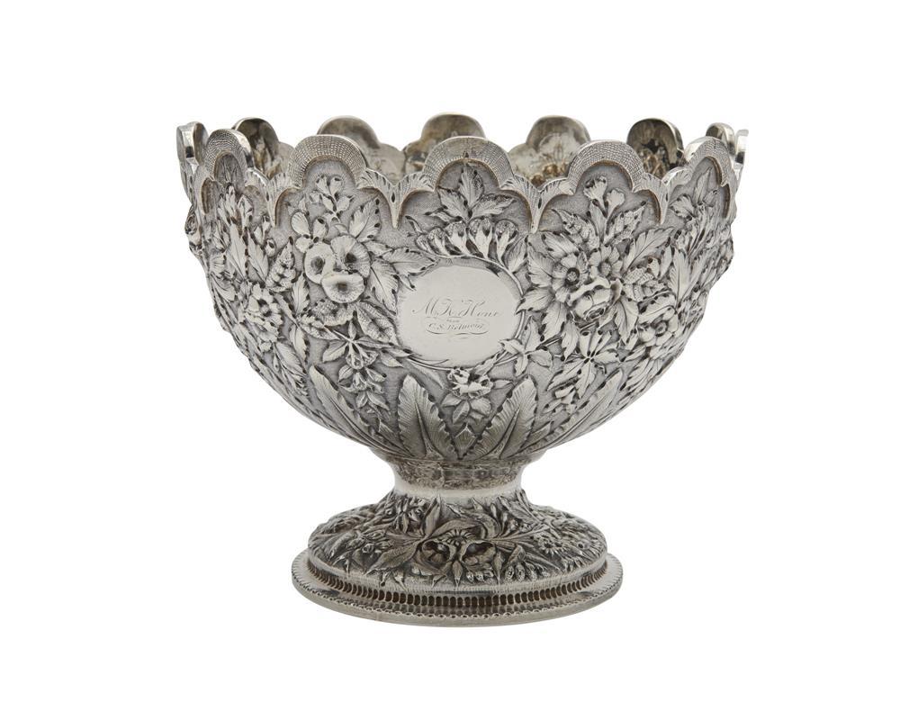 S. KIRK & SON SILVER REPOUSSE MONTEITH