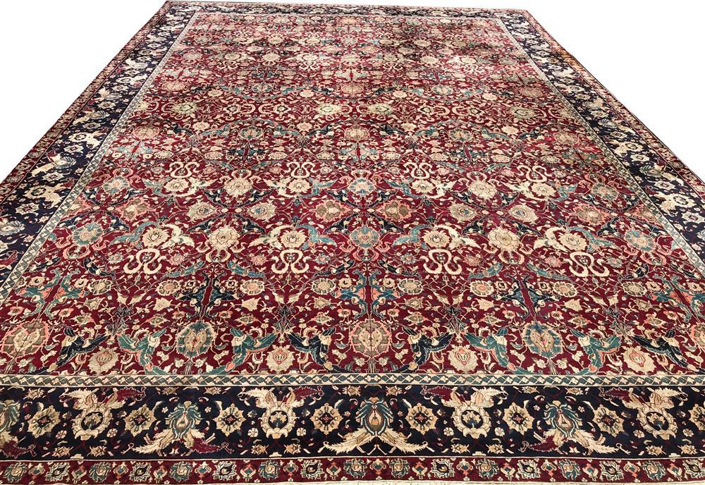 AGRA PALACE CARPET INDIA LATE 367d9a