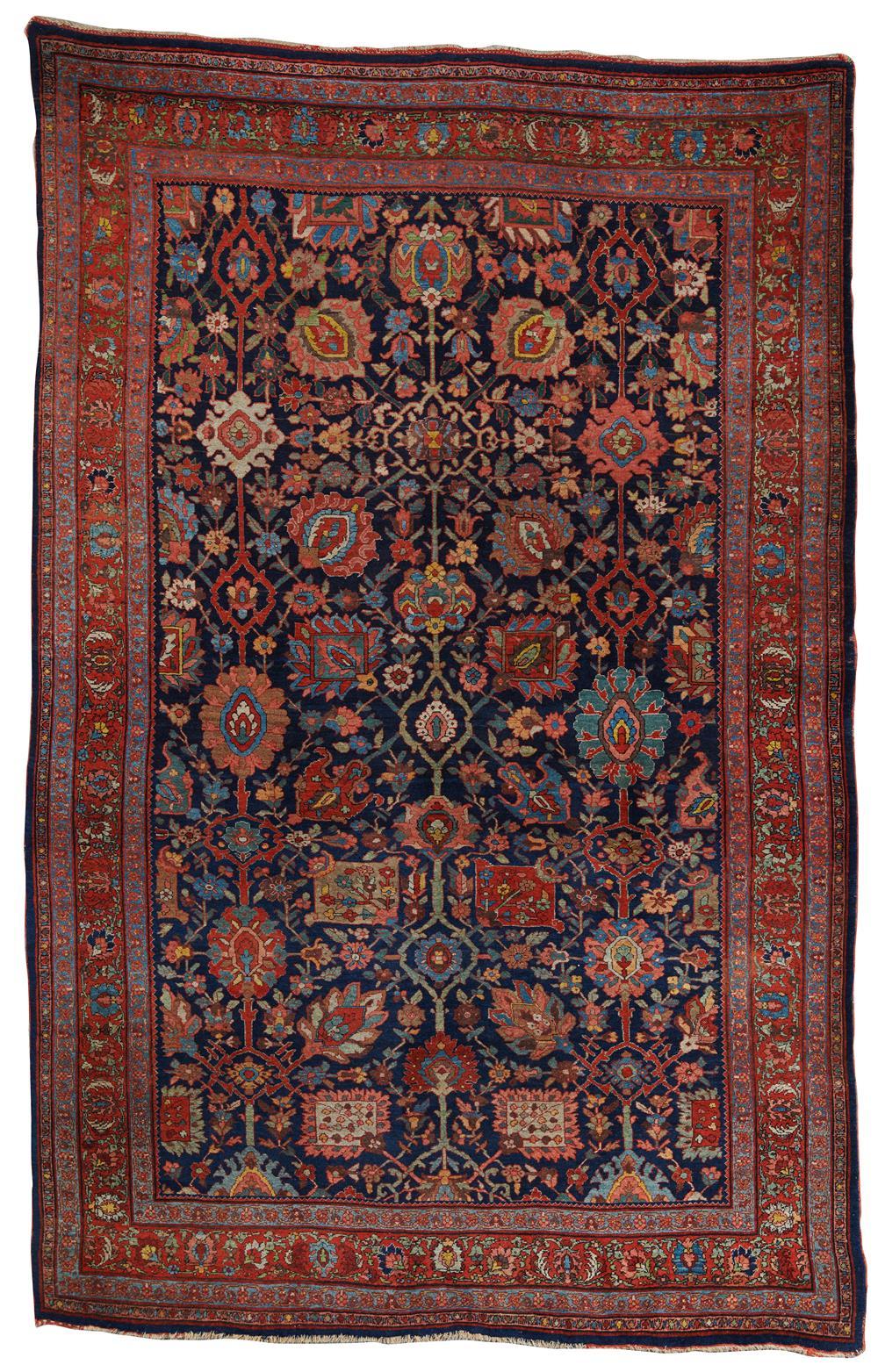 FINE HALVAI BIDJAR RUG, PERSIA,