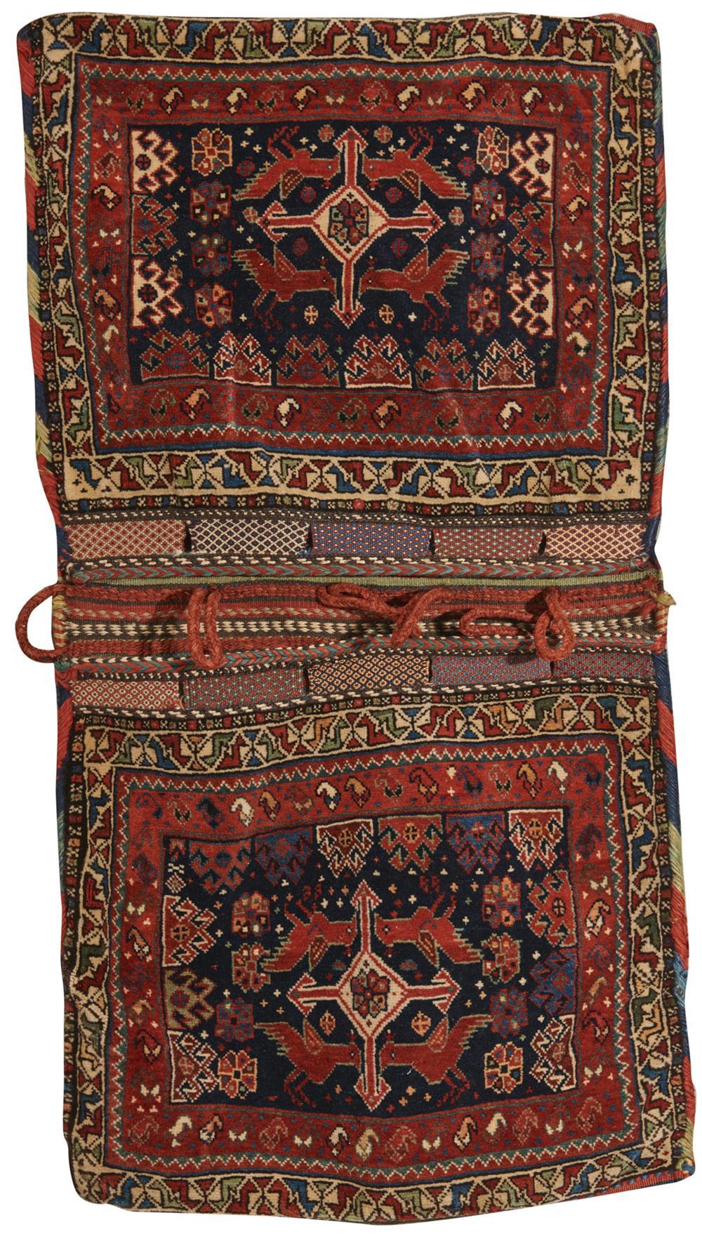 PAIR OF KAMPSEH BAGS, PERSIA, CA.