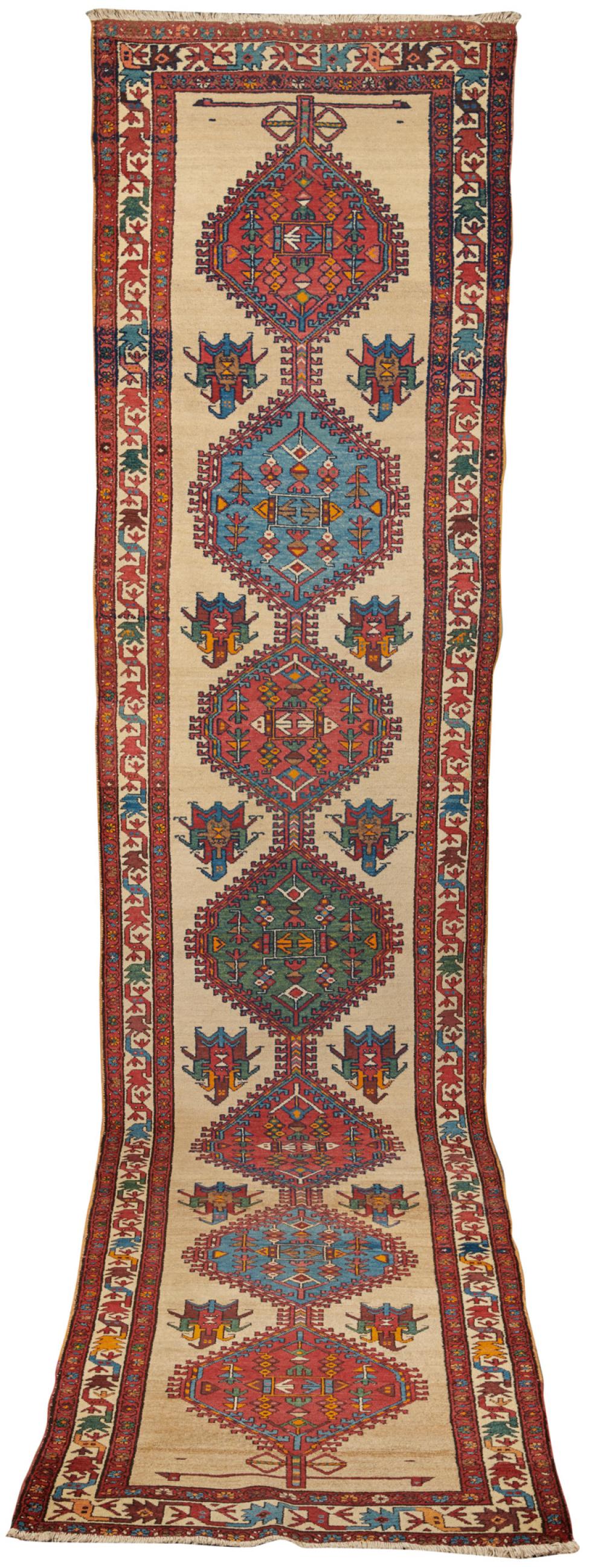 KARAJA RUNNER, PERSIA, CA. 1910,