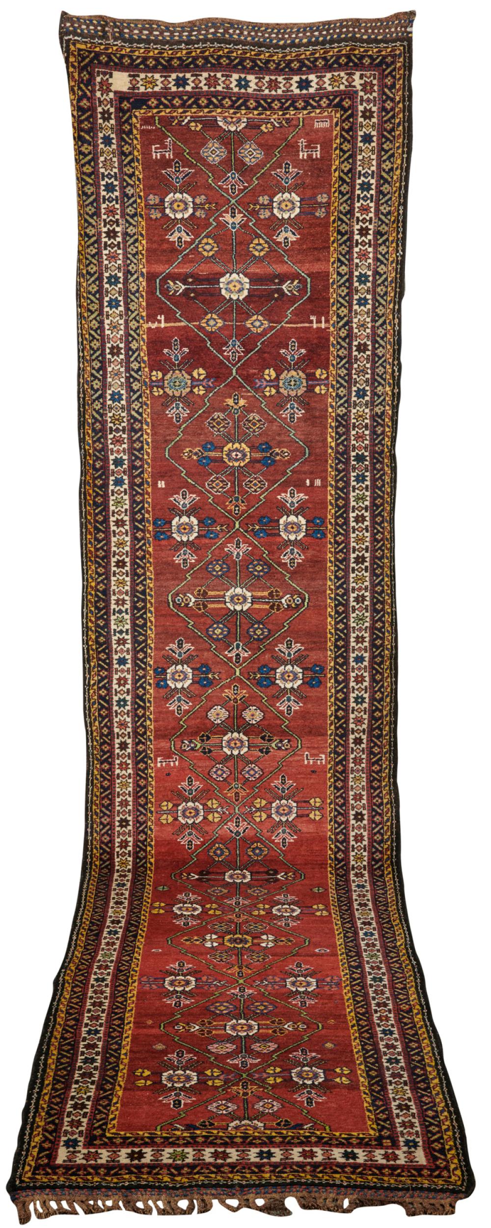 BAKTIARI RUNNER, PERSIA, CA. 1910,