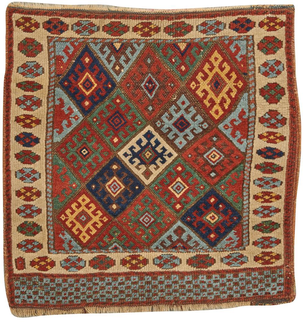 THREE JAFF KURD MATS, PERSIA, CA.