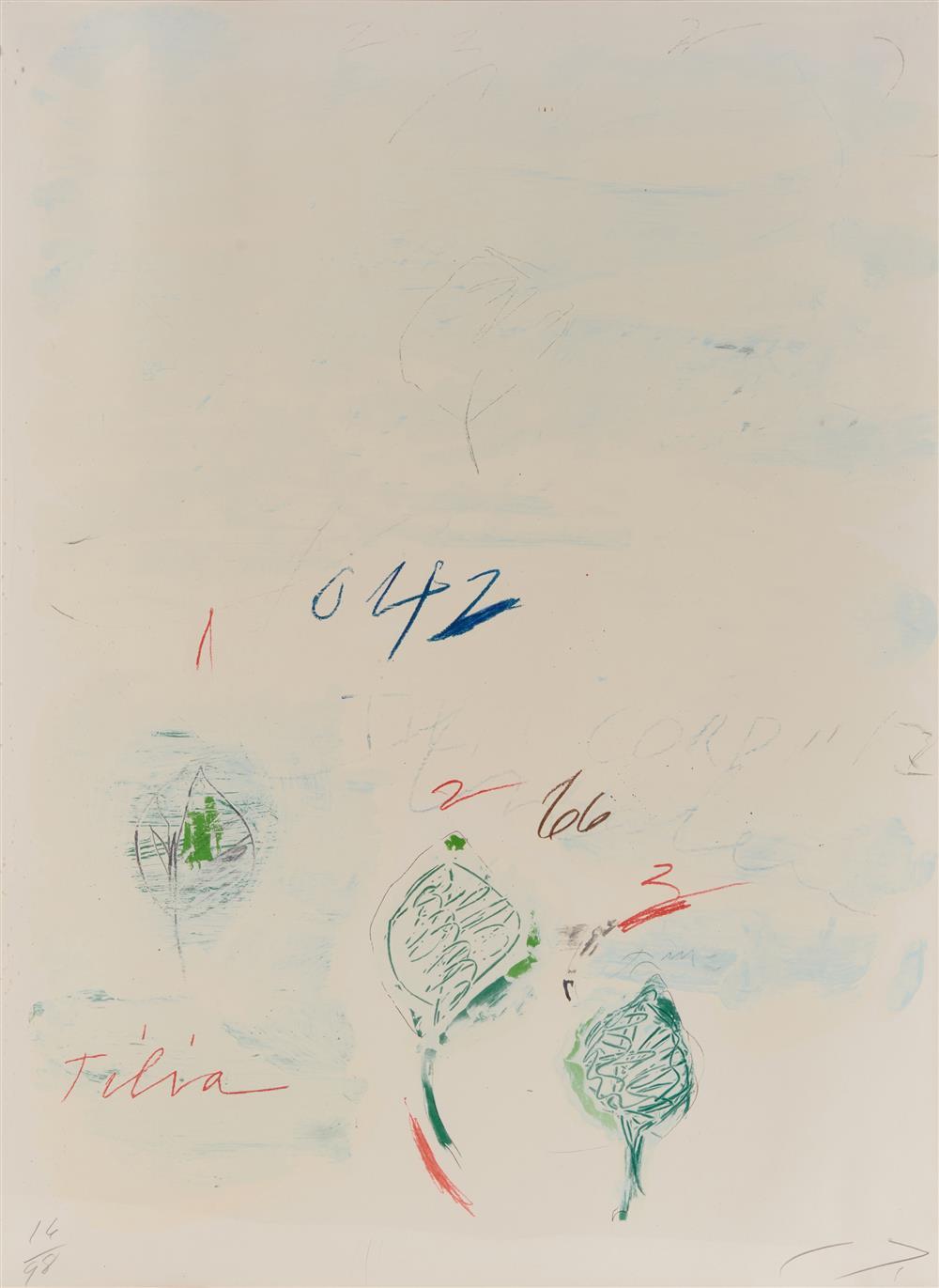 CY TWOMBLY, (AMERICAN, 1928-2011),