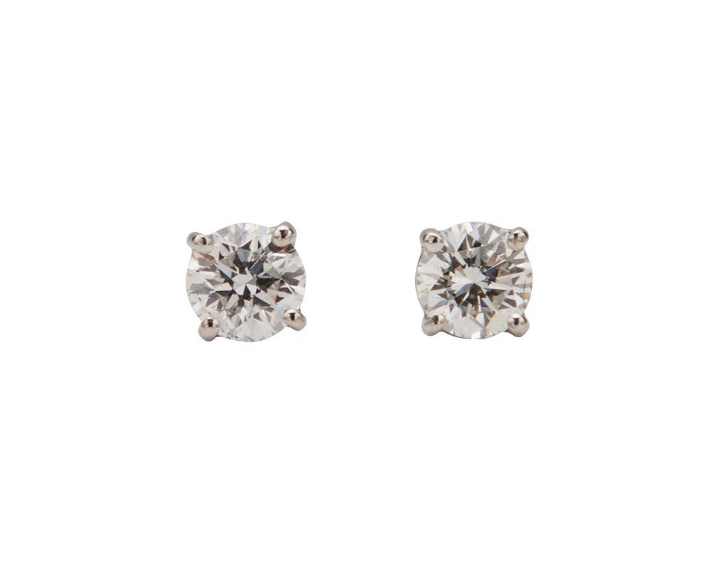 14K GOLD AND DIAMOND STUD EARRINGS14K 367ef4