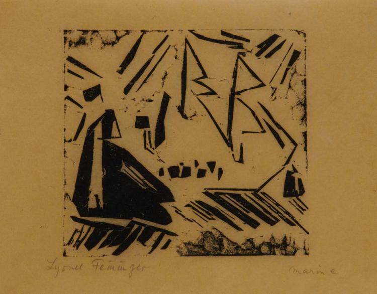 LYONEL FEININGER AMERICAN GERMAN  368040