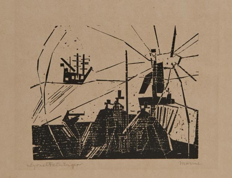 LYONEL FEININGER AMERICAN GERMAN  368048