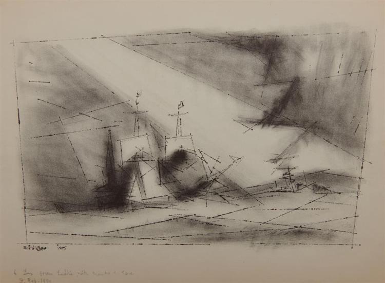 LYONEL FEININGER, (AMERICAN/GERMAN,