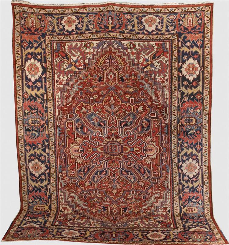 HERIZ CARPET, PERSIA, CA. 1900;