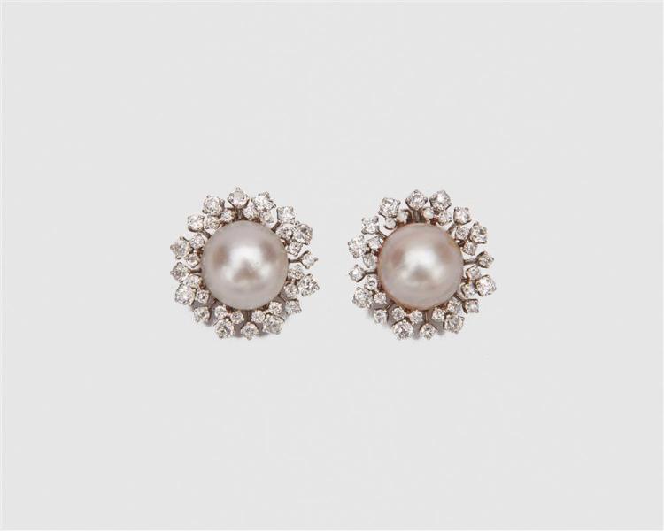 VAN CLEEF & ARPELS PLATINUM, MABE PEARL,