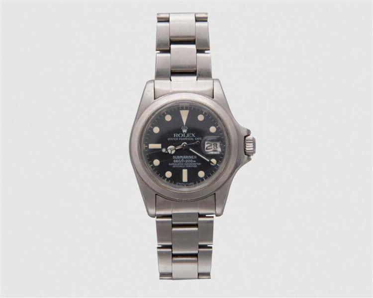 ROLEX STAINLESS STEEL "OYSTER PERPETUAL