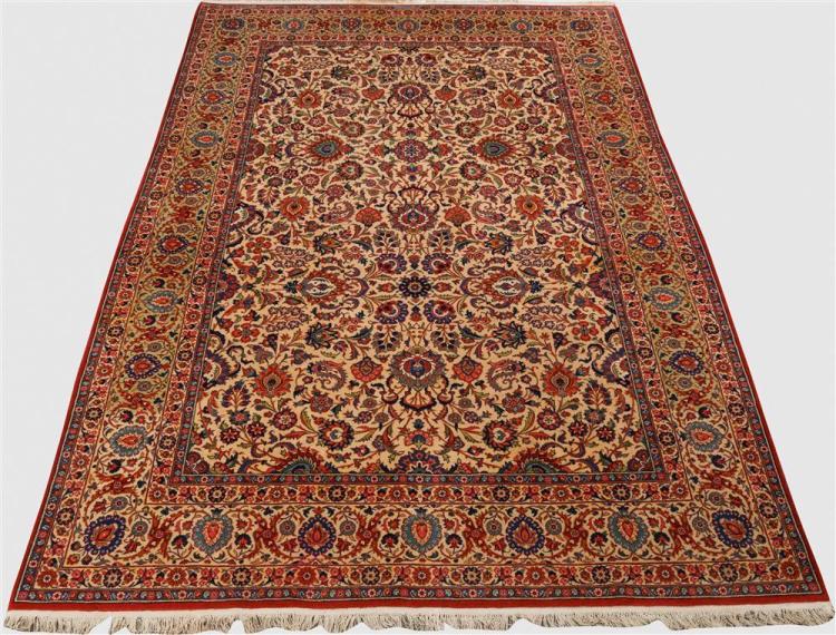 QUM SIGNATURE CARPET PERSIA CA  36821f