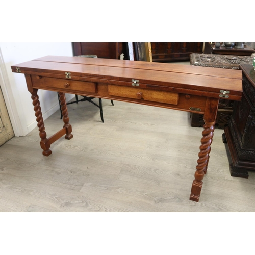 Diamond Creek furniture, fold over console/