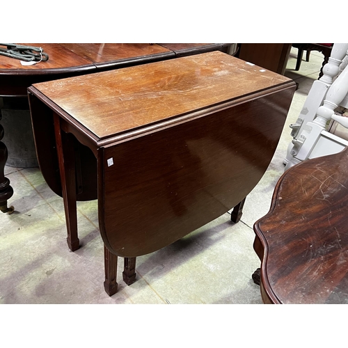 Vintage maple dropside dining table  368296