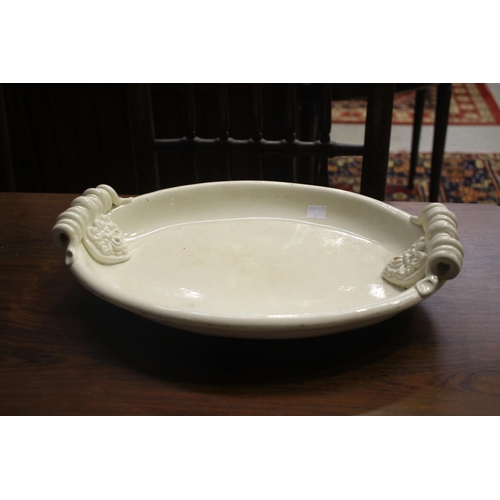 Decorative Italian twin handled platter,