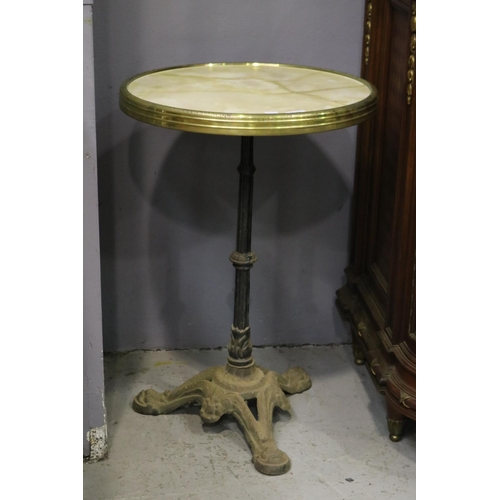 French circular topped pedestal