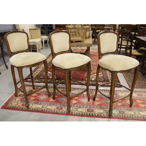 Set of three French style Louis
