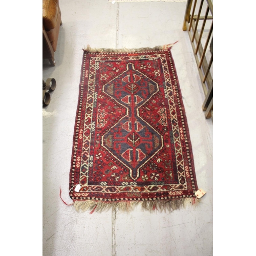 Hand woven tribal wool carpet  368343