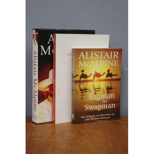 Three books by Alistair McAlpine,