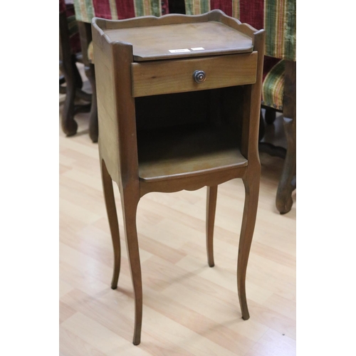 Vintage French provincial nightstand,