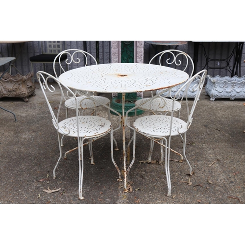 Vintage French five piece painted 36838a