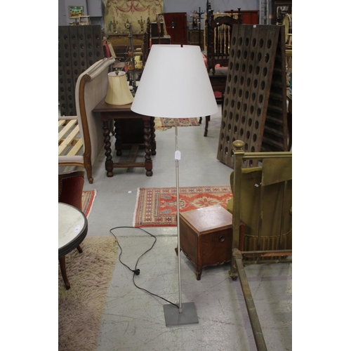 Modern standard lamp, approx 148cm