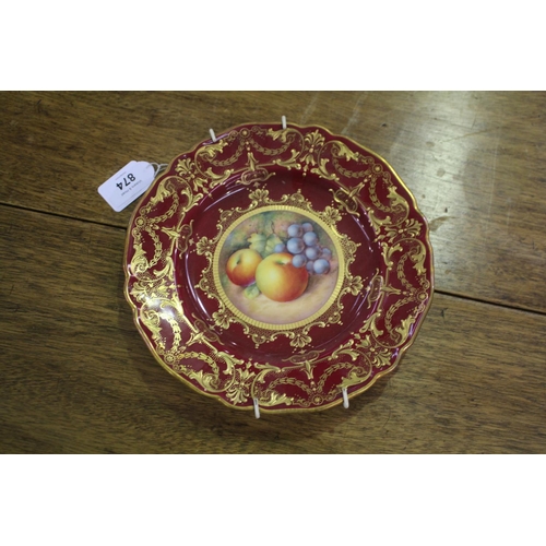 Signed Royal Worcester handpainted