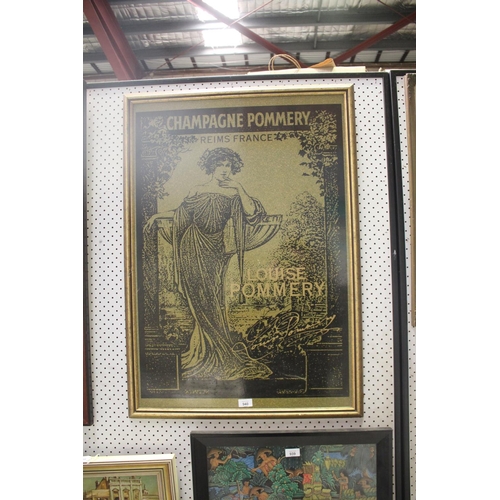 Decorative Pommery Champagne poster 3684aa