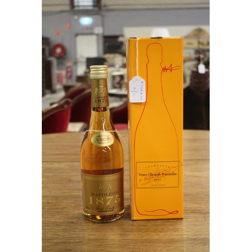 Veuve Cliquuot Champaign together with
