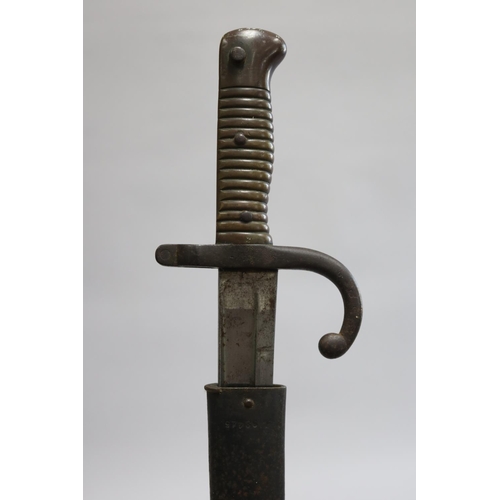 French Chassepot Model 1866 bayonet