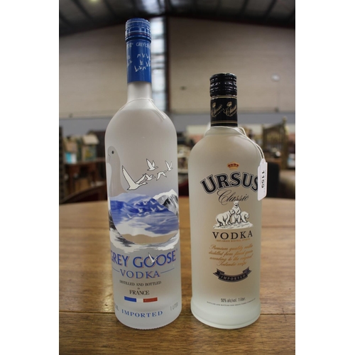 2 bottles of Vodka 1 Grey Goose  368542