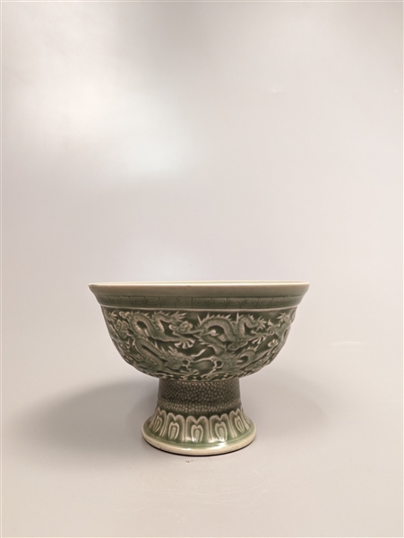 Chinese Qianlong-style celadon