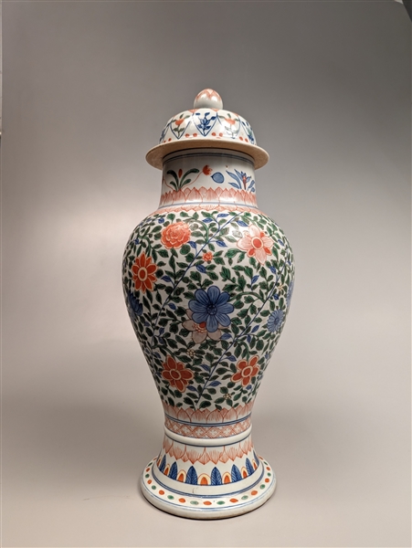 Tall Chinese enameled porcelain 368583
