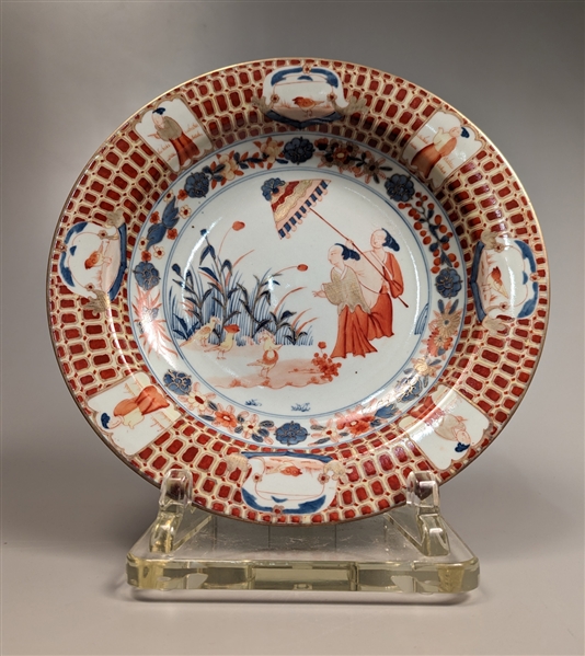 Chinese Imari enameled porcelain