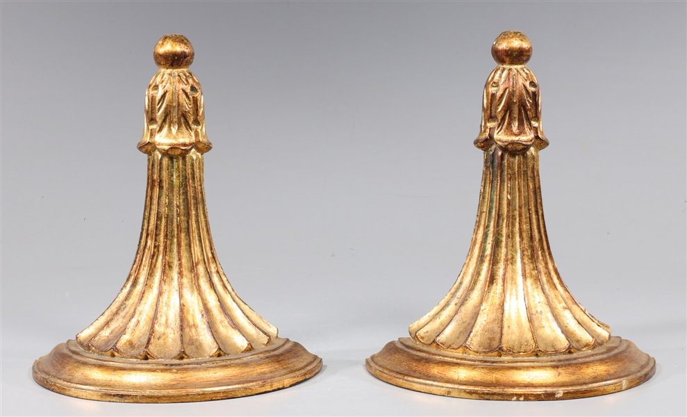 Pair of Italian giltwood sconce