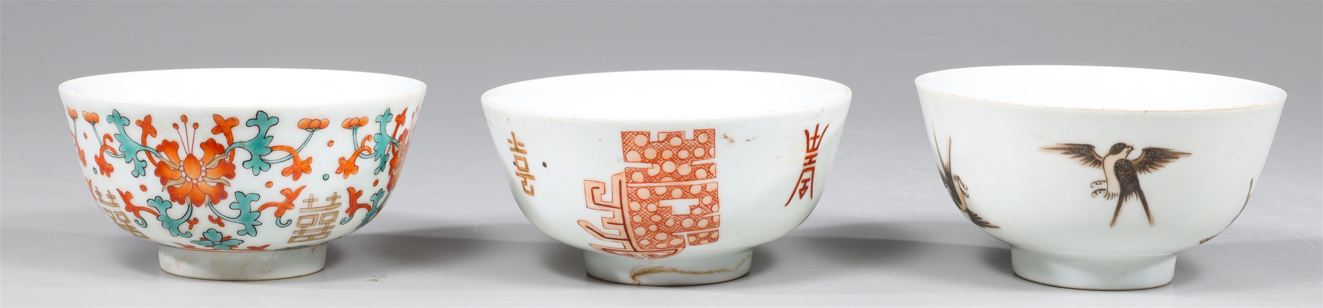 Three Chinese enameled porcelain 368608