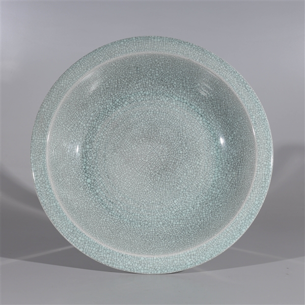 Chinese crackle glazed porcelain