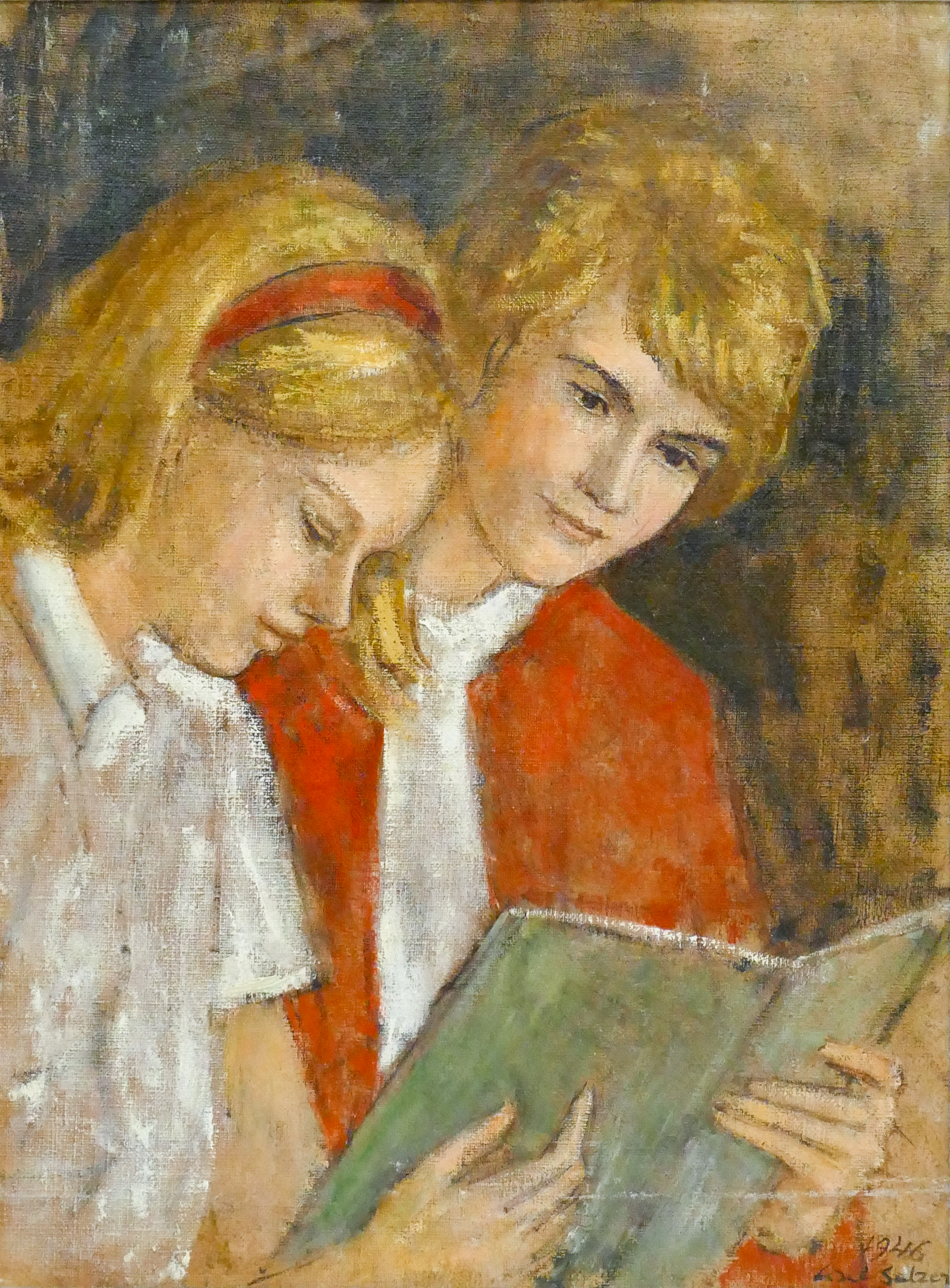 Lisel Salzer ''Girls Reading''