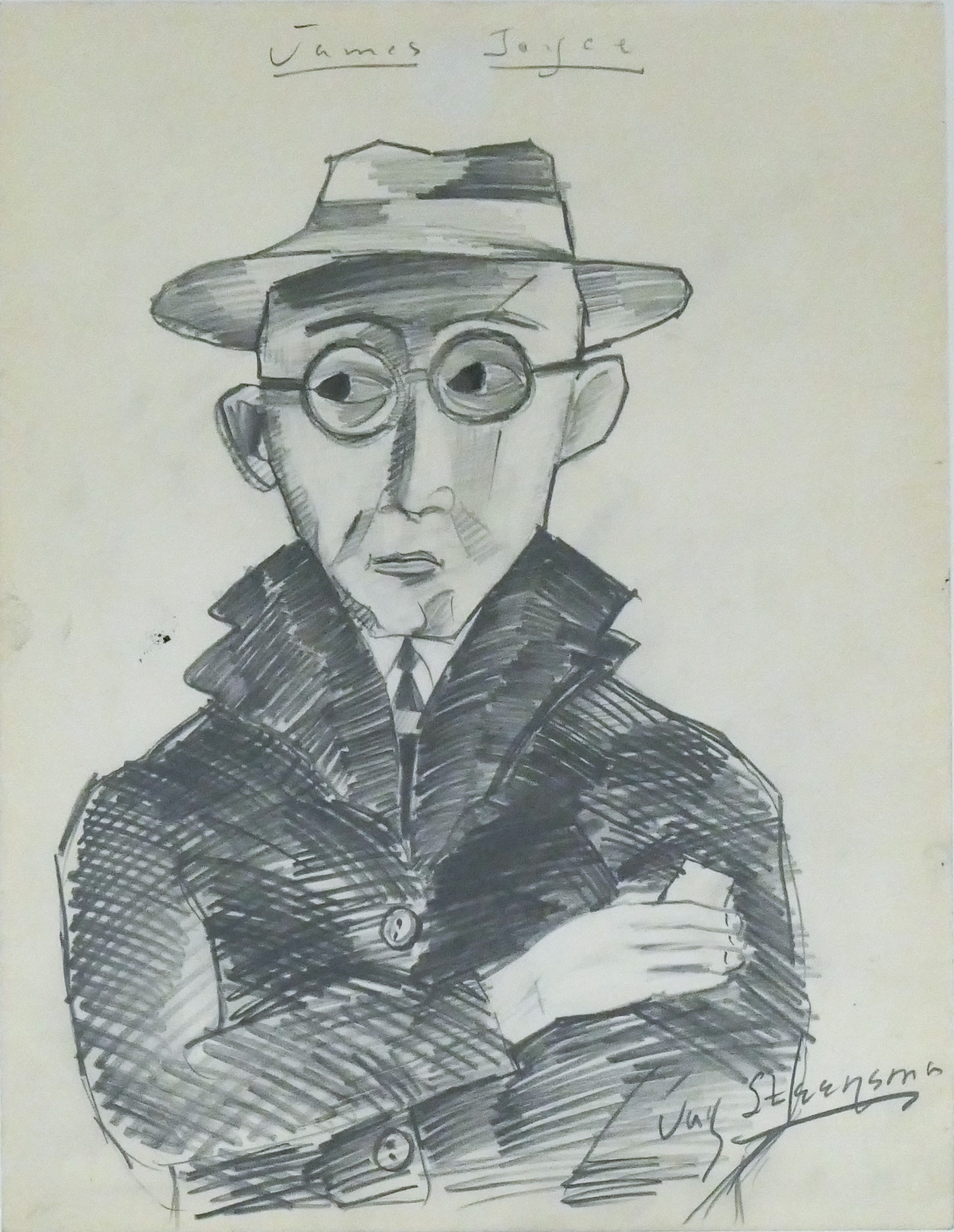 Jay Steensma James Joyce Portrait
