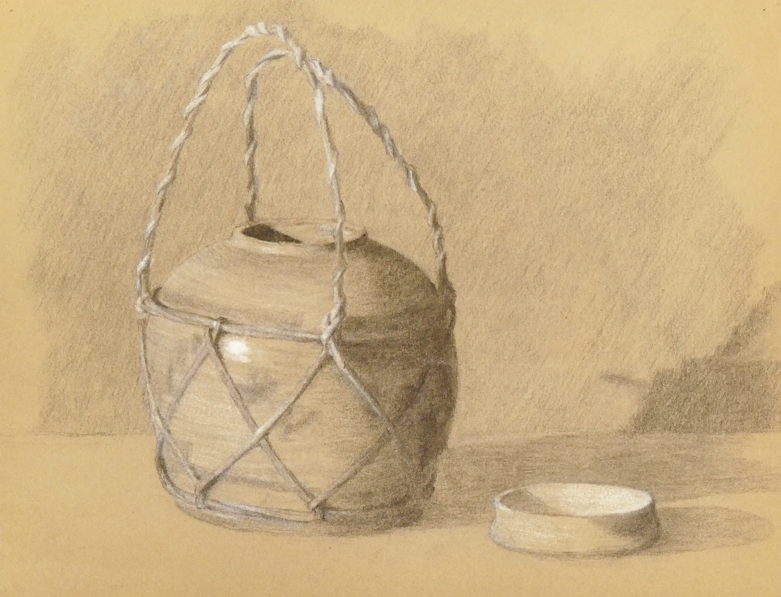 Myra Wiggins Chinese Jar and 36869c