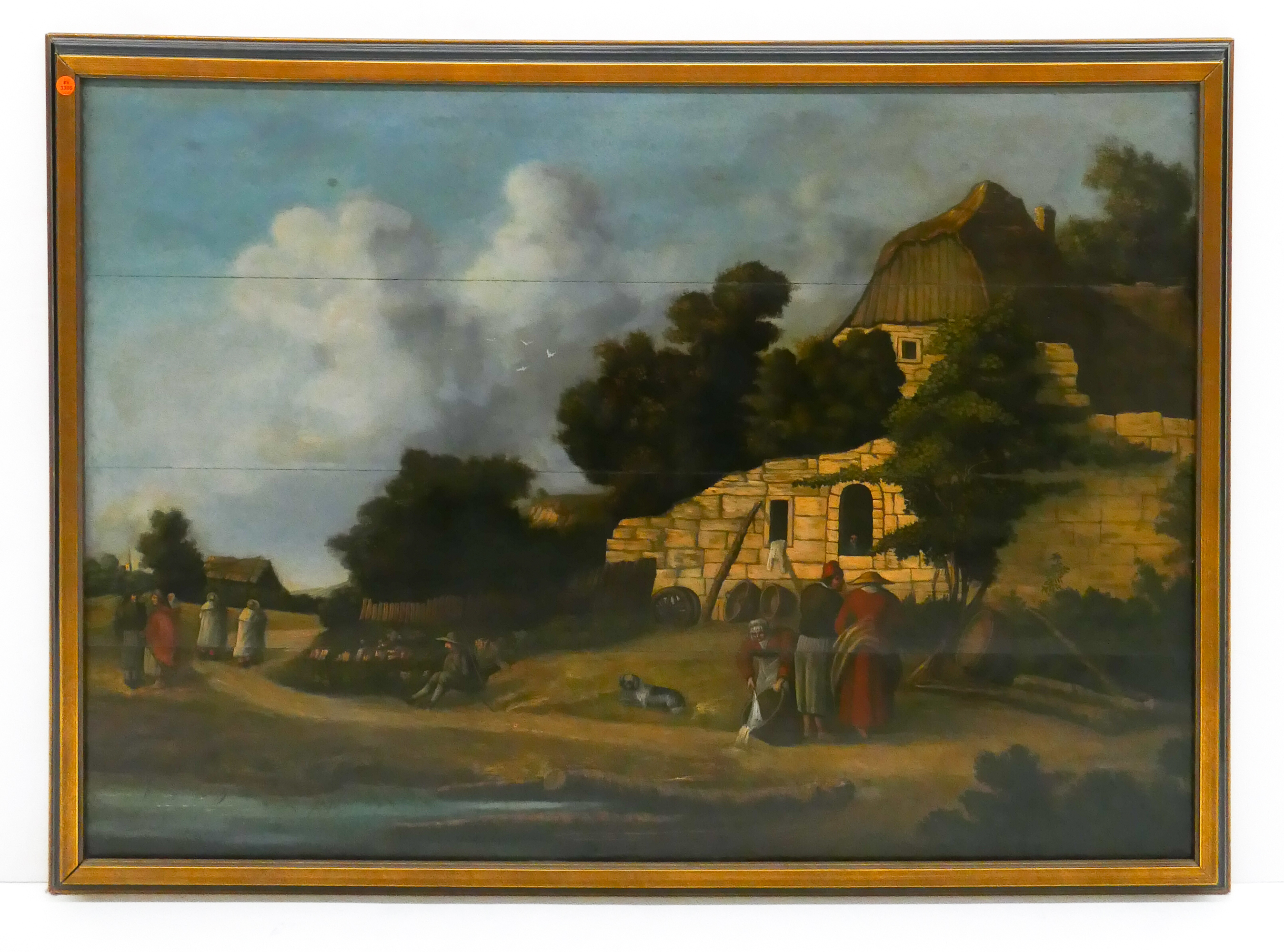 European 17th 18th Cent Peasants 3686e0