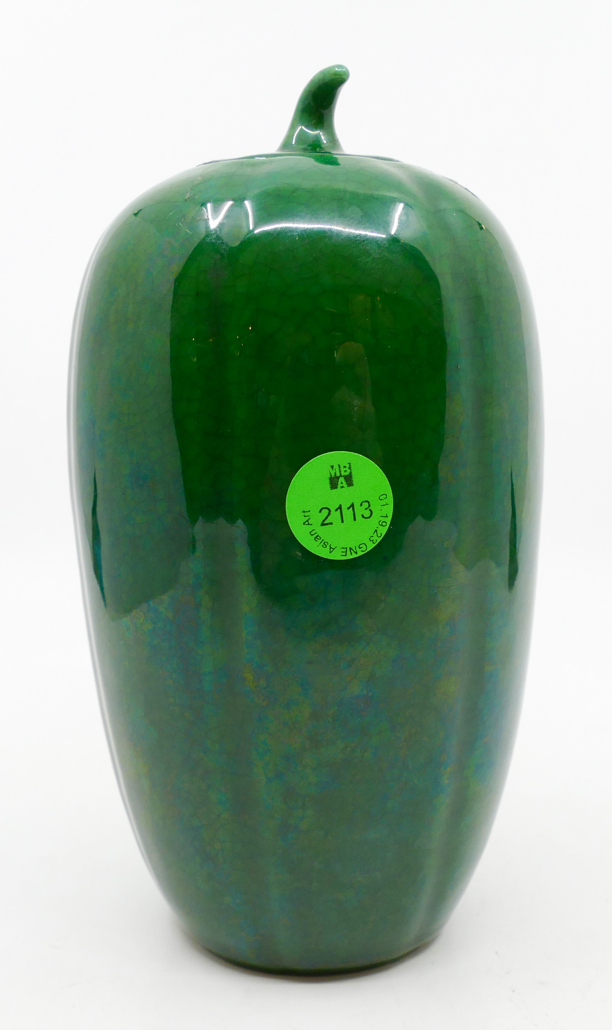 Old Chinese Apple Green Crackle 368776