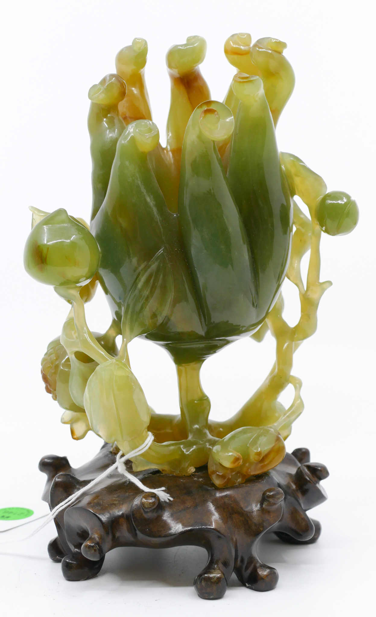 Chinese Carved Jade Buddhas Hand Citron