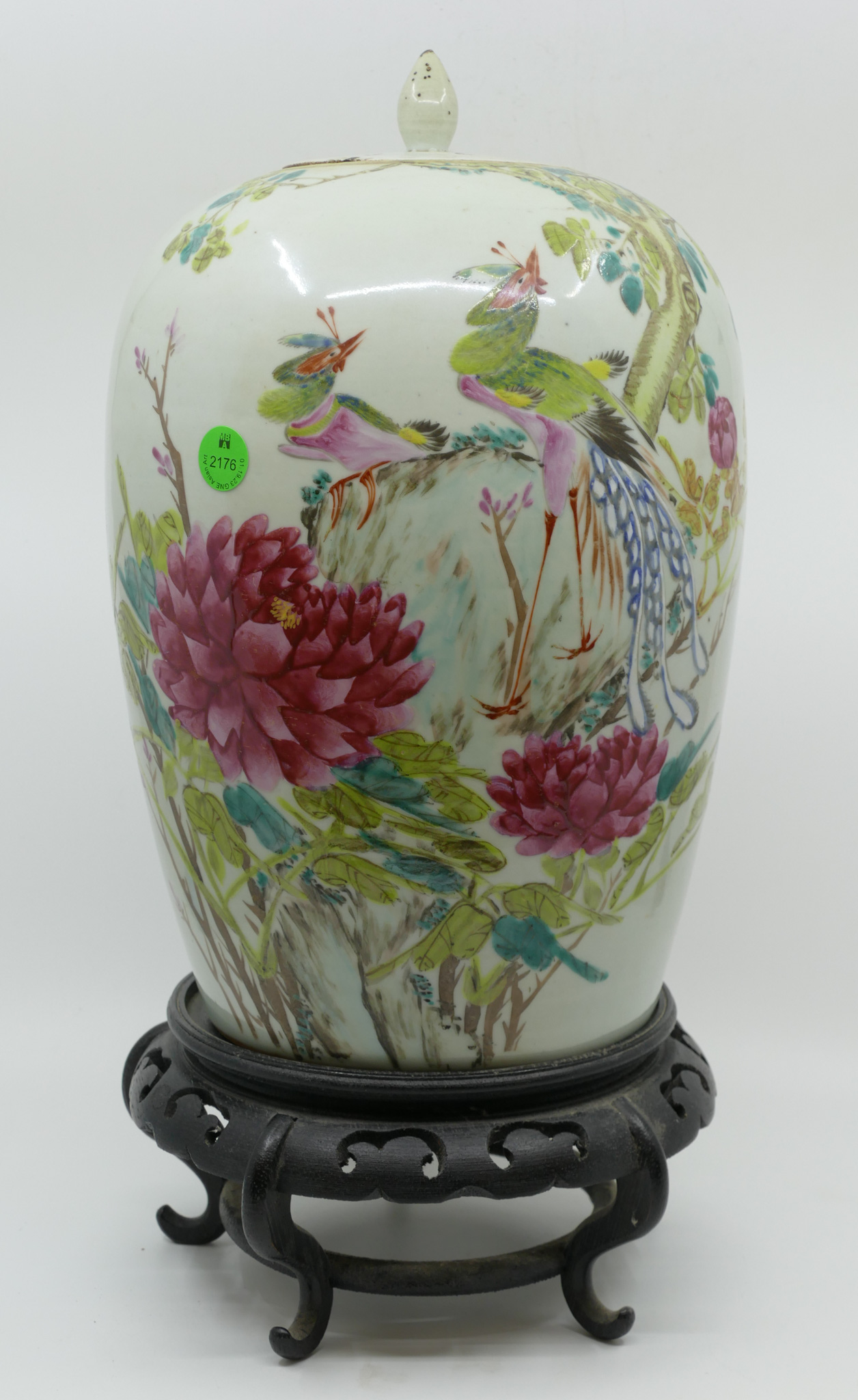 Chinese Qing Phoenix Porcelain