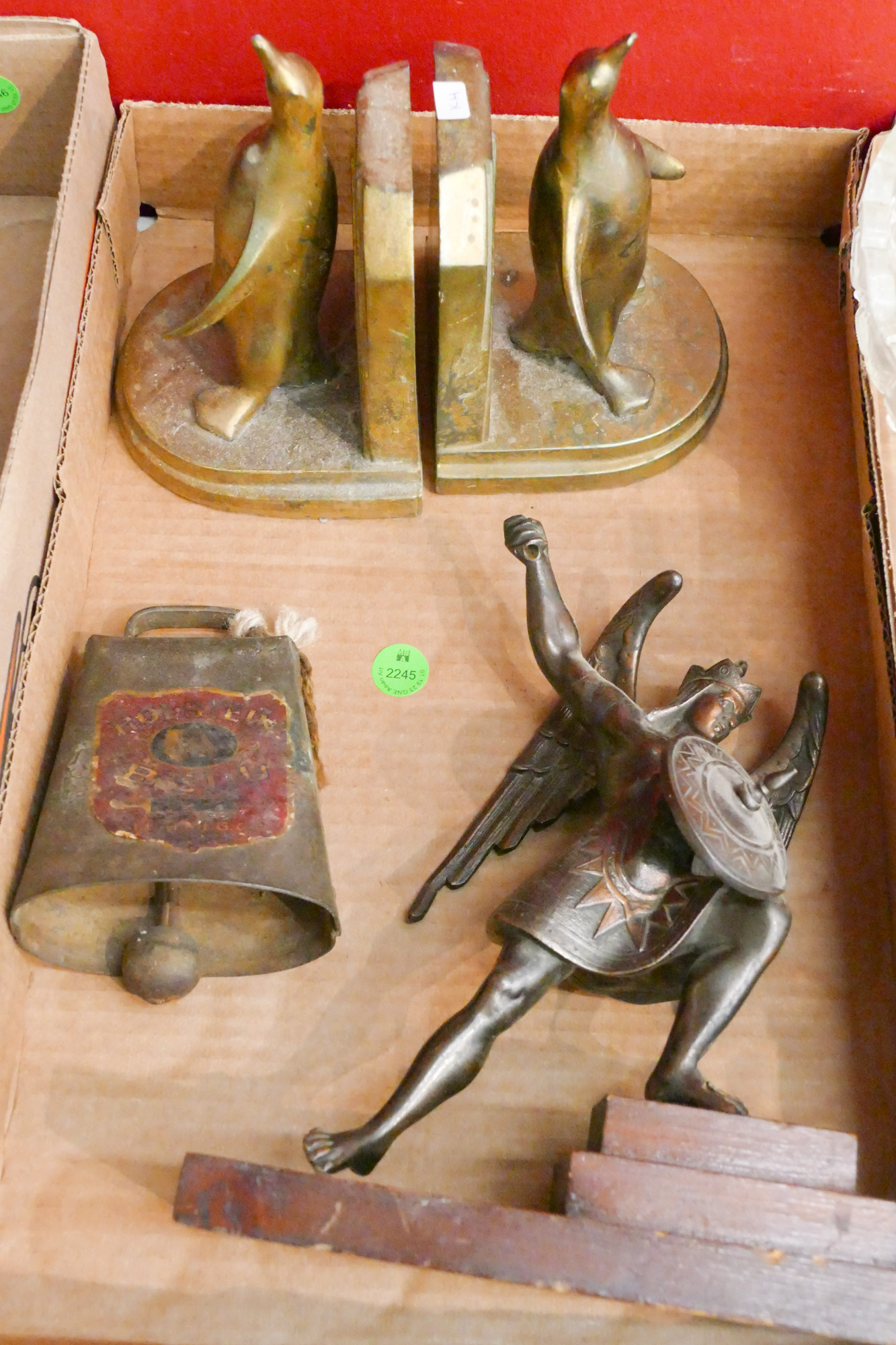 Box Deco Metal Bookends etc.