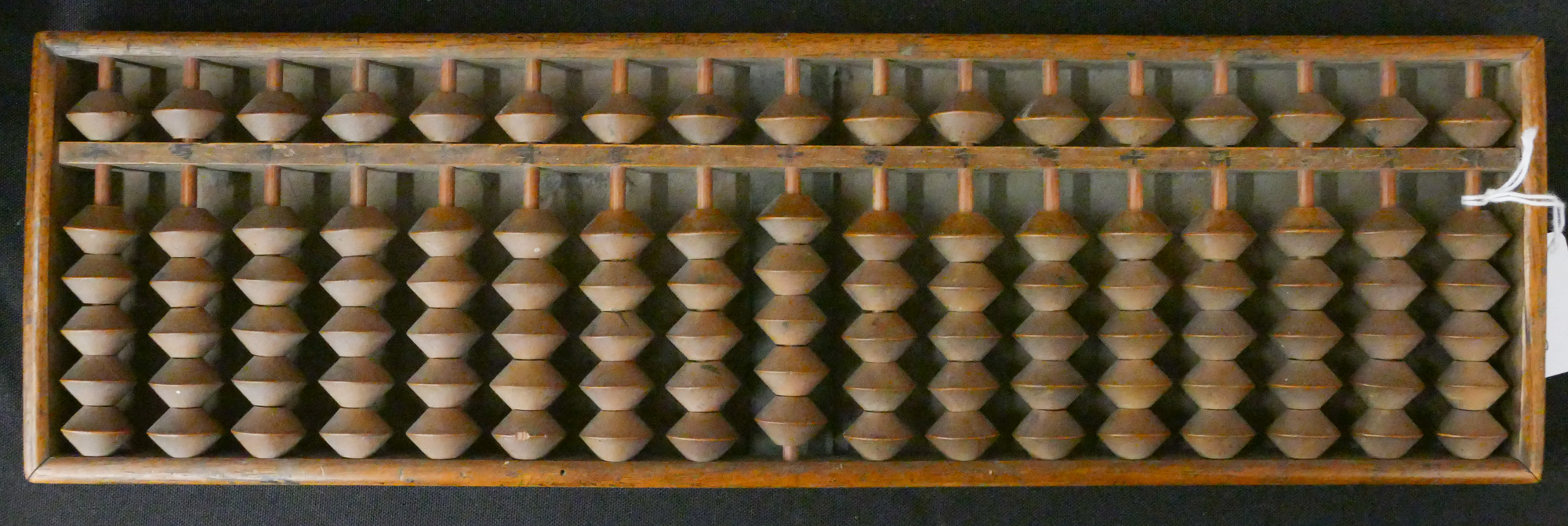 Meiji Japanese Wood Abacus with